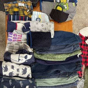 Huge lot of 18 month baby boy clothes